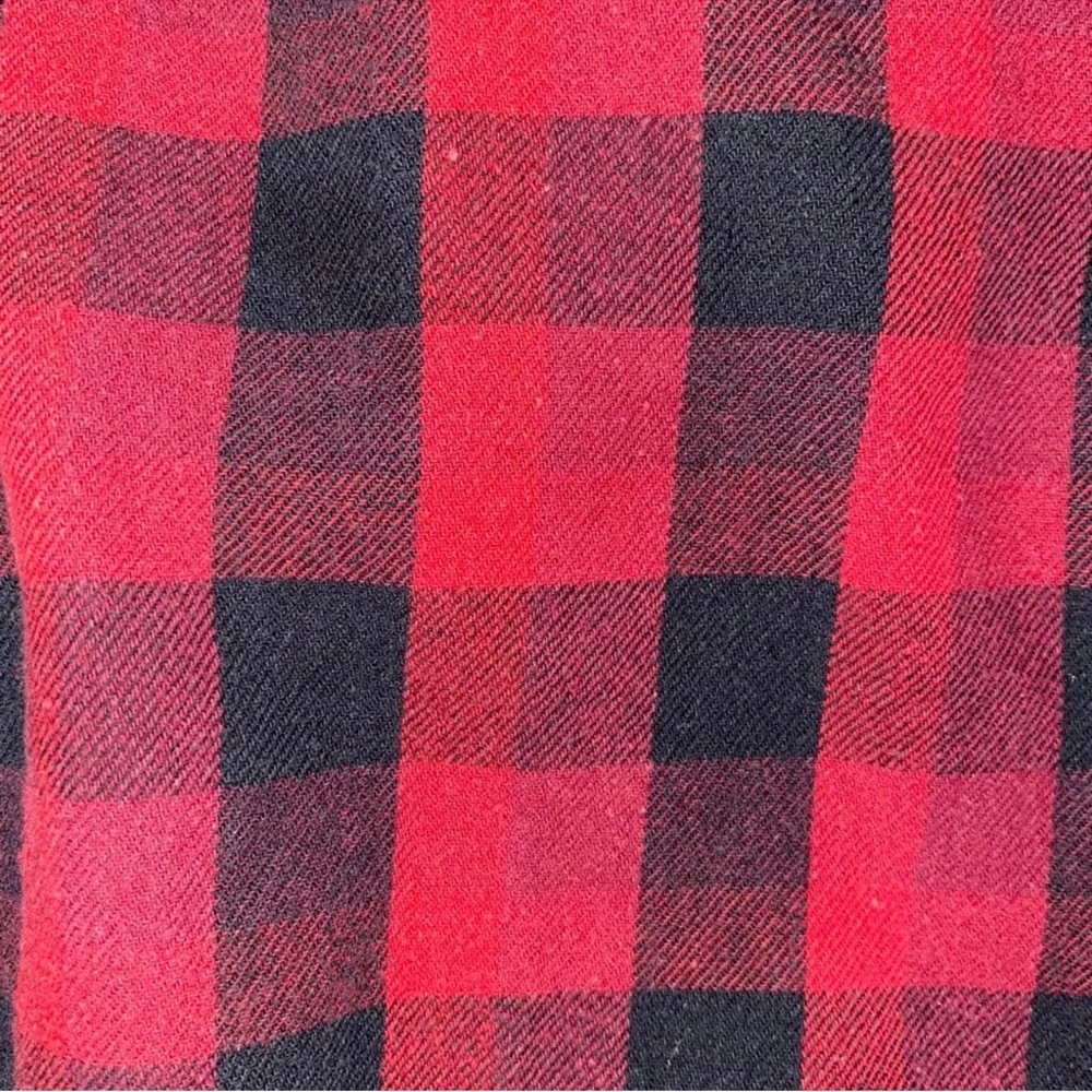 Red and black flannel